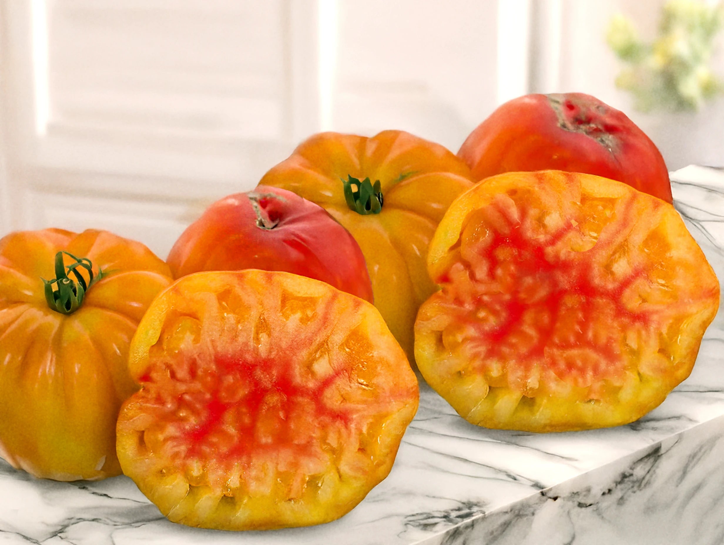 Pineapple Tomato Organic Seeds Heirbloom pineapple-tomato-organic-seeds-heirbloom