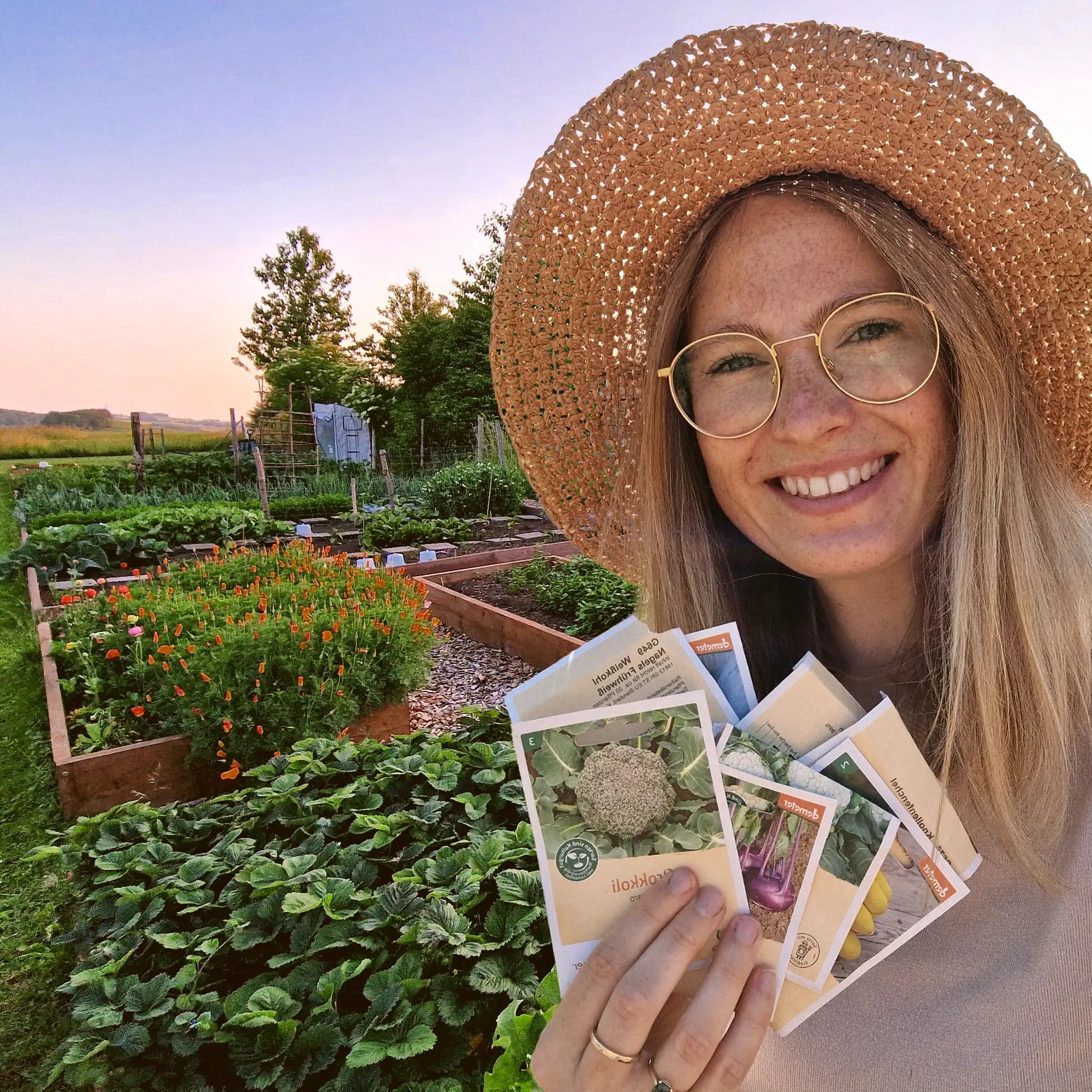Bio-Saatgut-Set: 20 Lieblingssorten von Melli aus dem Garten – Heirbloom