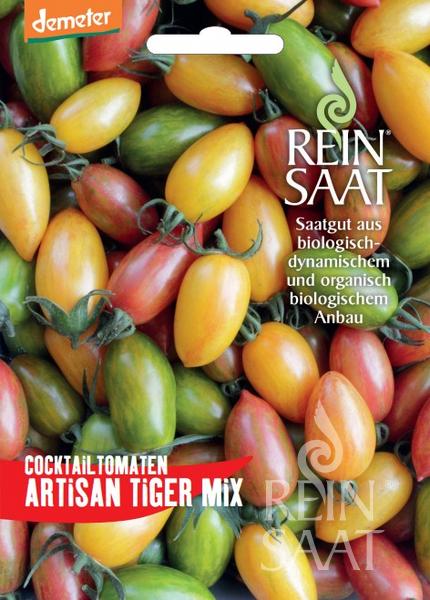 Tomate 'Artisan Tiger Mix'