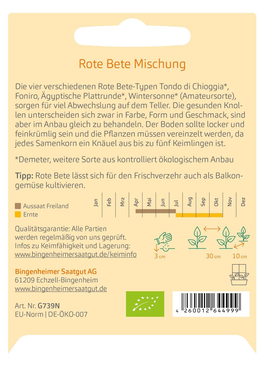 Rote Bete 'Bunte Mischung’