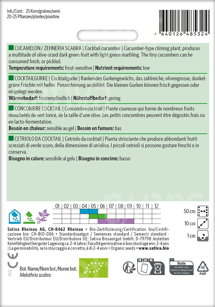 Cucamelon 'Melothria'