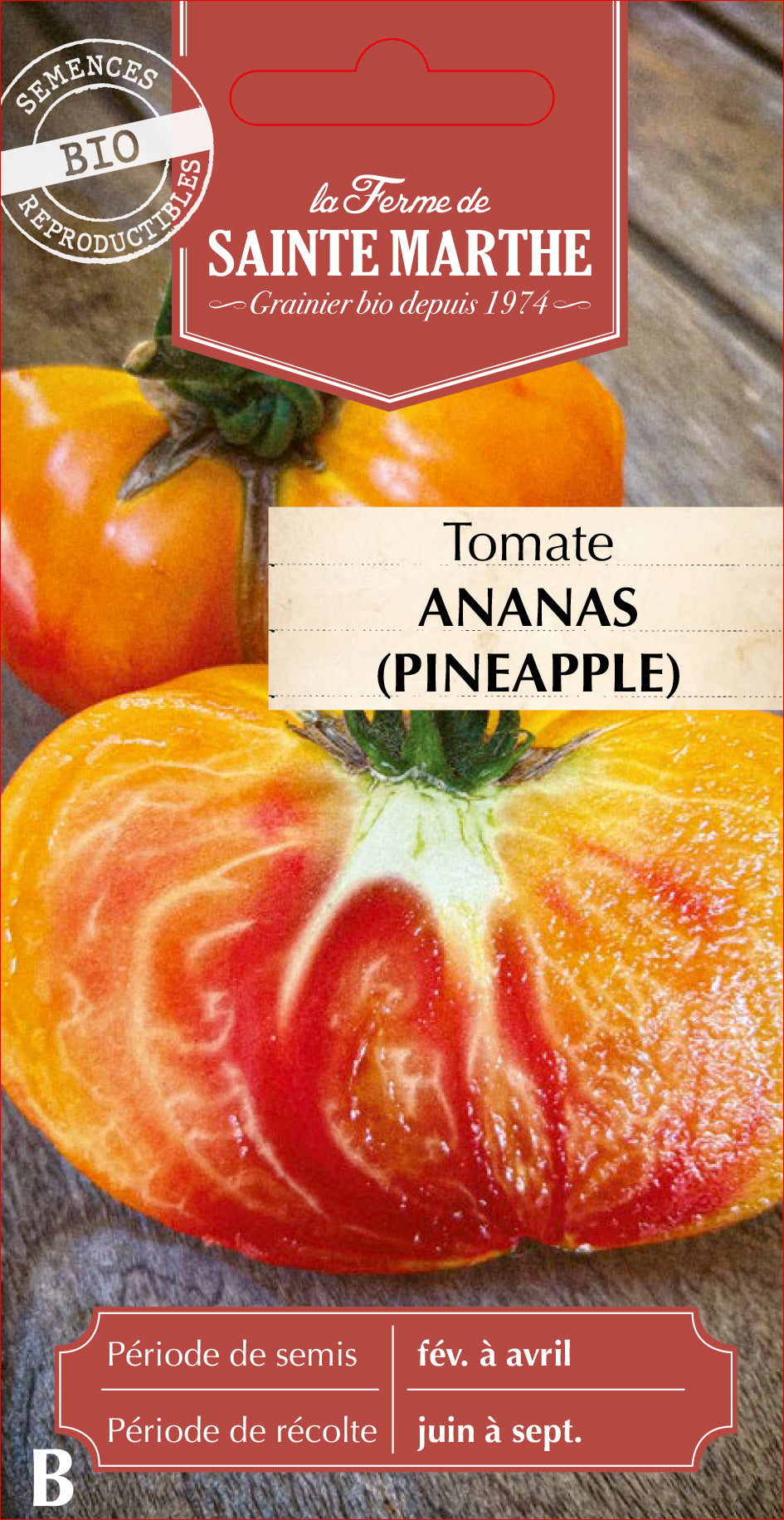 Tomate 'Ananas'