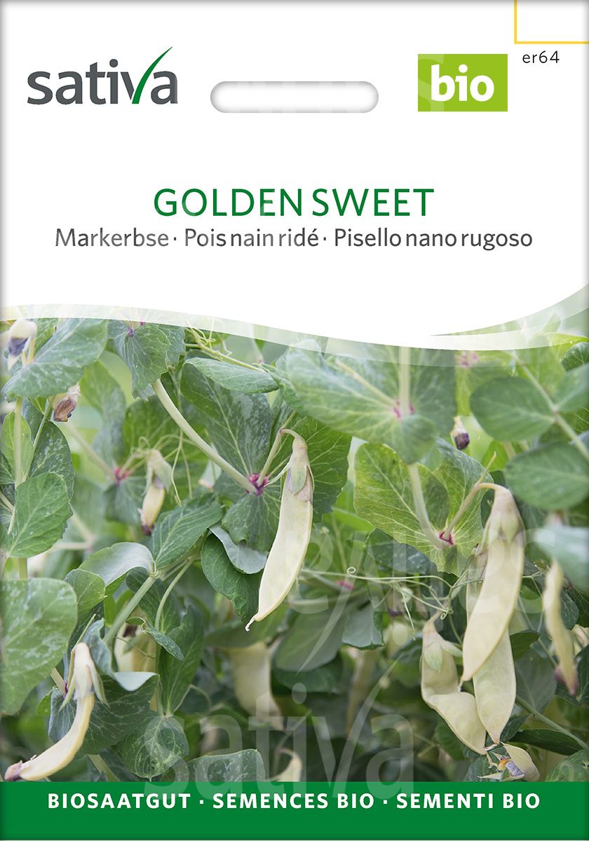 Zuckererbsen 'Golden Sweet'