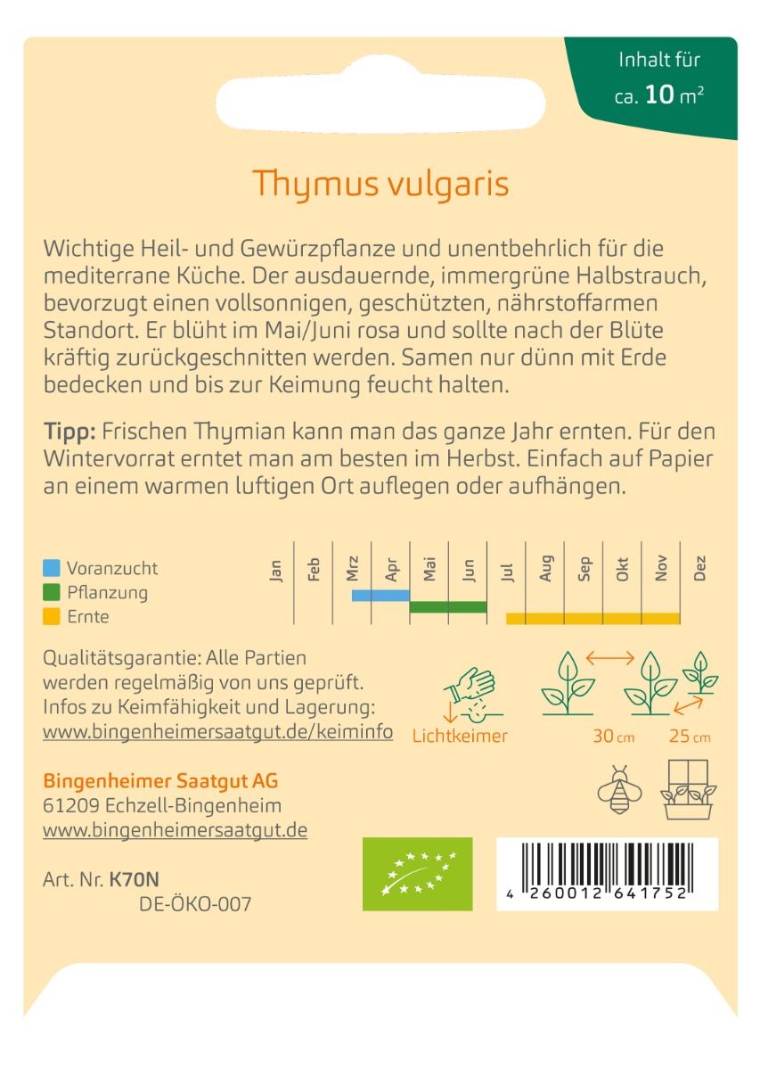 Thyme 'Deutscher Winter'